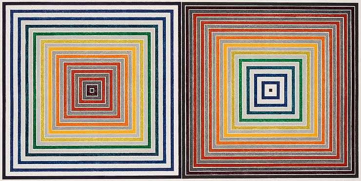 Frank Stella’s Double Gray Scramble, 1973