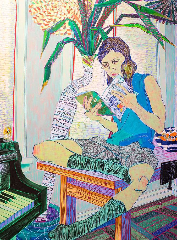 Hope Gangloff, Couch Surfer (2015). Courtesy: Hope Gangloff