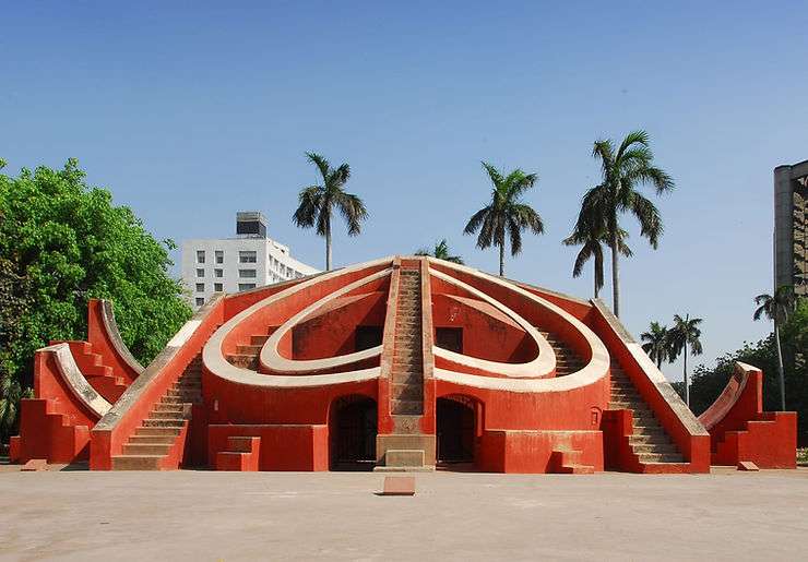 The Jantar Mantar in New Delhi, Image credits: Goibibo