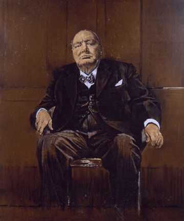 Sutherlands’ ‘Portrait of Winston Churchill’ Image Credit - Wikipedia