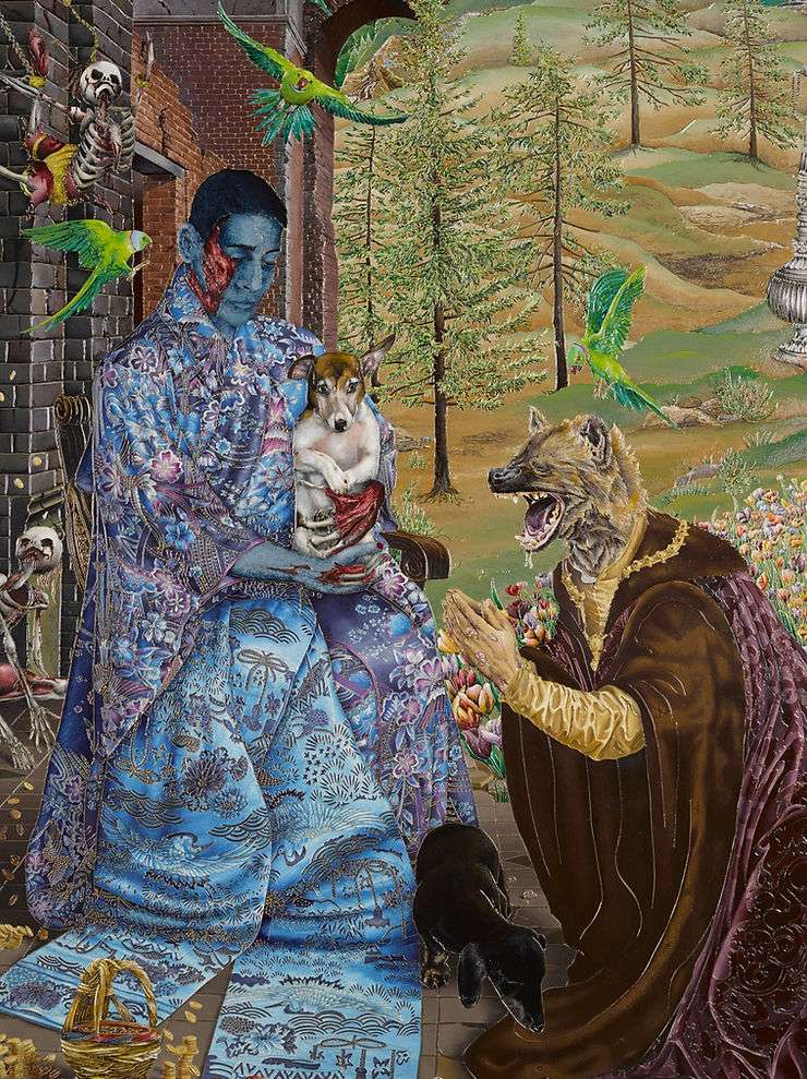 Raqib Shaw, 'The Adoration (After Jan Gossaert)', 2016